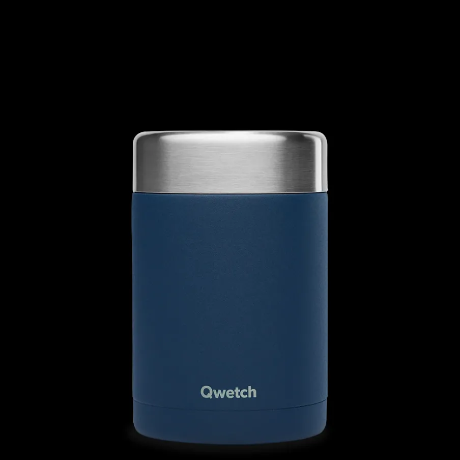 Qwetch Boîte repas isotherme - Granite Bleu