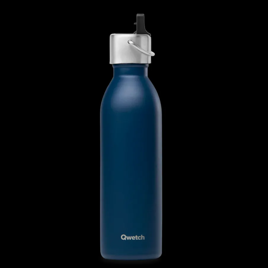 Qwetch Bouteille isotherme - Active Matt Marine Bouchon Sport