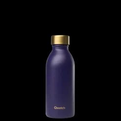 Qwetch Bouteille isotherme - Icon Violet obscur u0026 Or