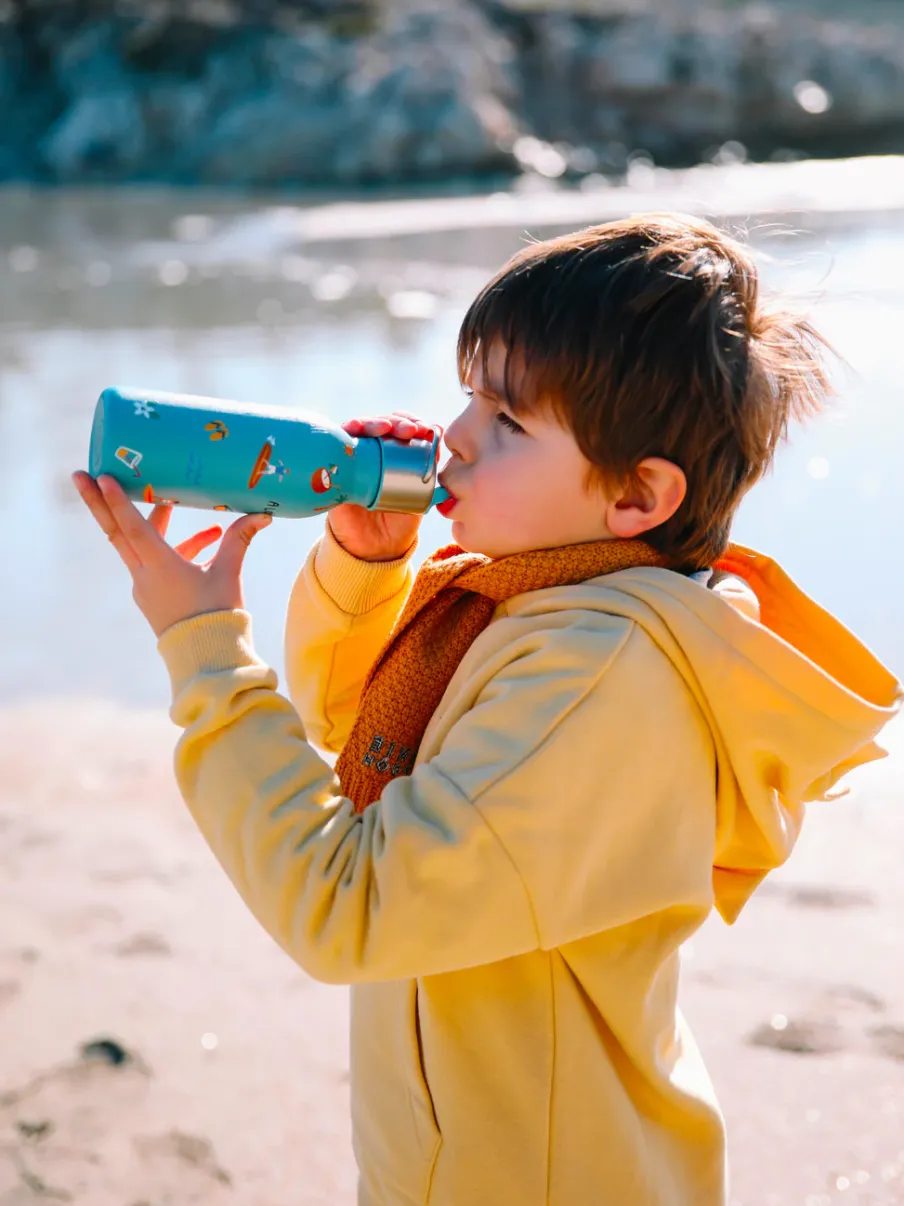 Enfant Qwetch Bouteille isotherme - Kids Honolulu Bleu