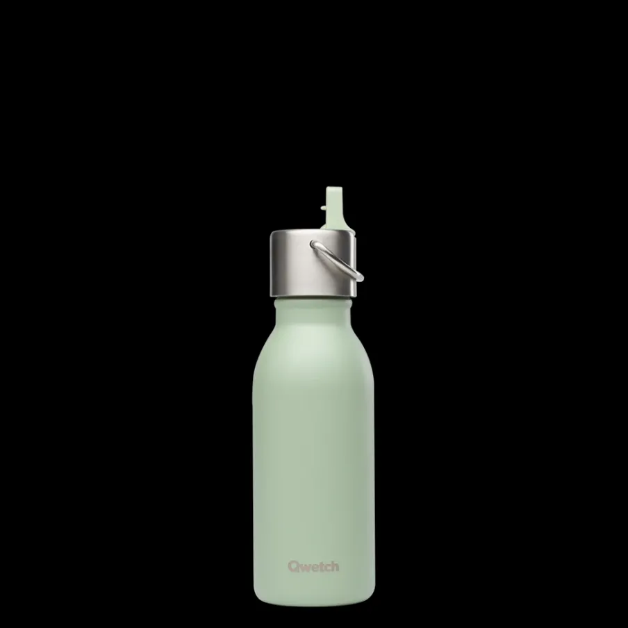 Enfant Qwetch Bouteille isotherme - Kids Matt Tilleul