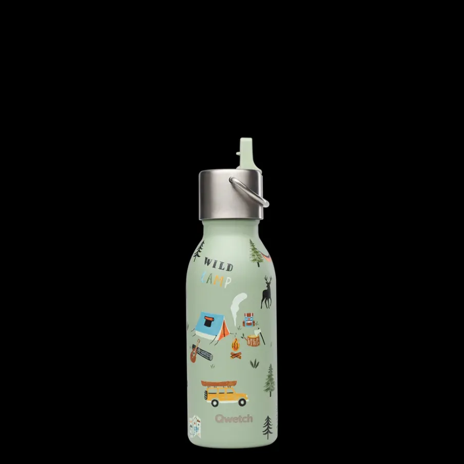 Enfant Qwetch Bouteille isotherme - Kids Yosemite Tilleul