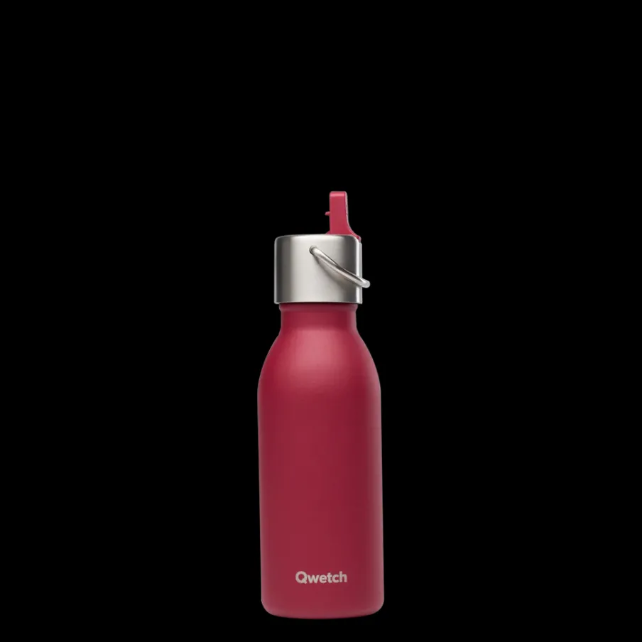 Enfant Qwetch Bouteille isotherme - Kids Matt Grenat