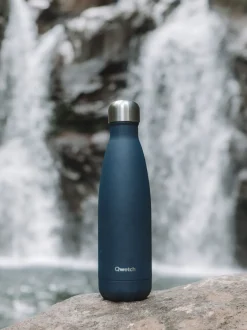 Qwetch Bouteille isotherme - Originals Matt Bleu Marine