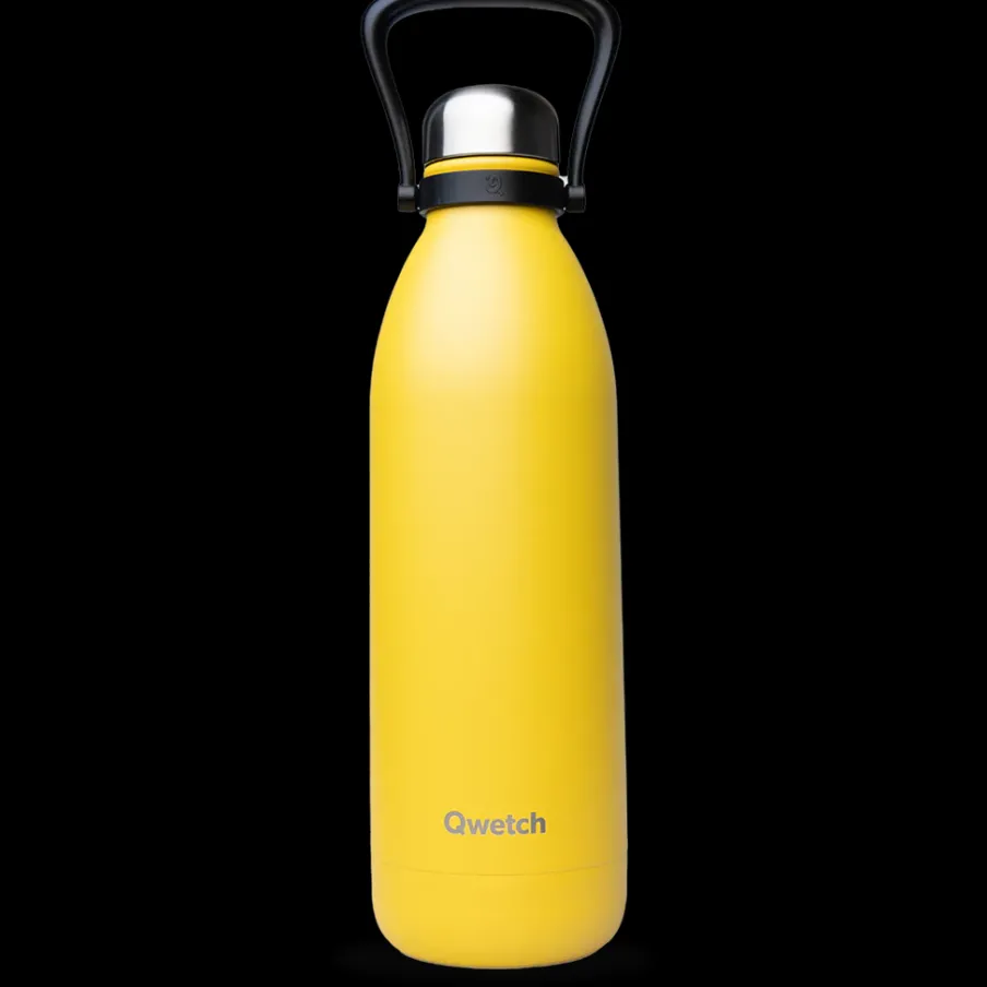 Qwetch Bouteille isotherme - Titan Pop Jaune
