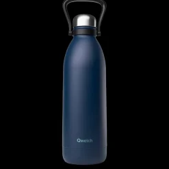Qwetch Bouteille isotherme - Titan Matt Bleu Marine