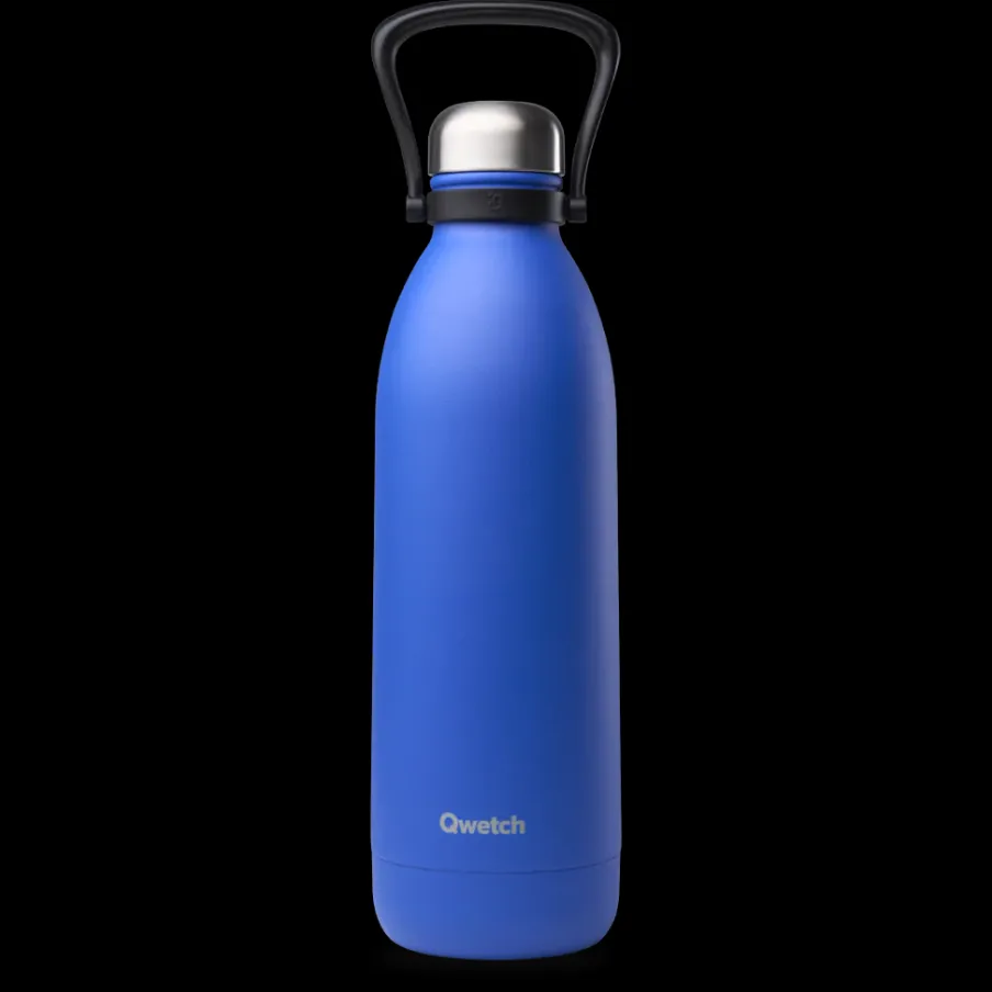 Qwetch Bouteille isotherme - Titan Matt Bleu Majorelle