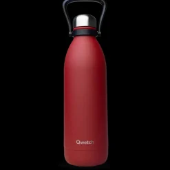 Qwetch Bouteille isotherme - Titan Granite Rouge