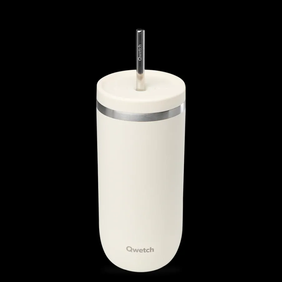 Qwetch Cold Cup isotherme - Bouchon Sable