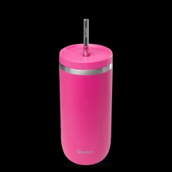 Qwetch Cold Cup isotherme - Bouchon Magenta