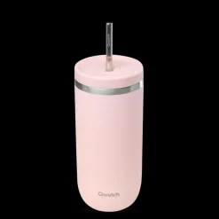 Qwetch Cold Cup isotherme - Bouchon Pastel Rose