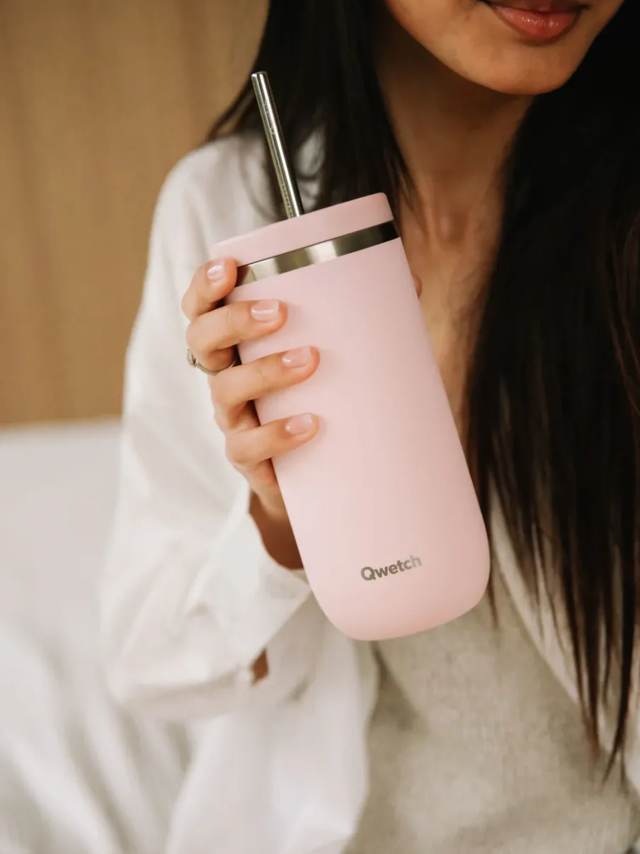 Qwetch Cold Cup isotherme - Pastel Rose