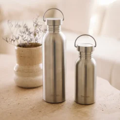 Qwetch Gourde simple paroi - Inox