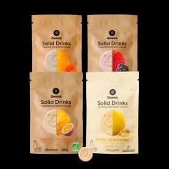 Qwetch Kit Découverte Solid Drinks - 4 saveurs