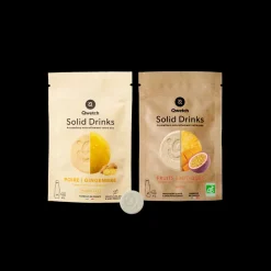 Qwetch Kit Découverte Solid Drinks - Poire Gingembre u0026 Fruits Exotiques
