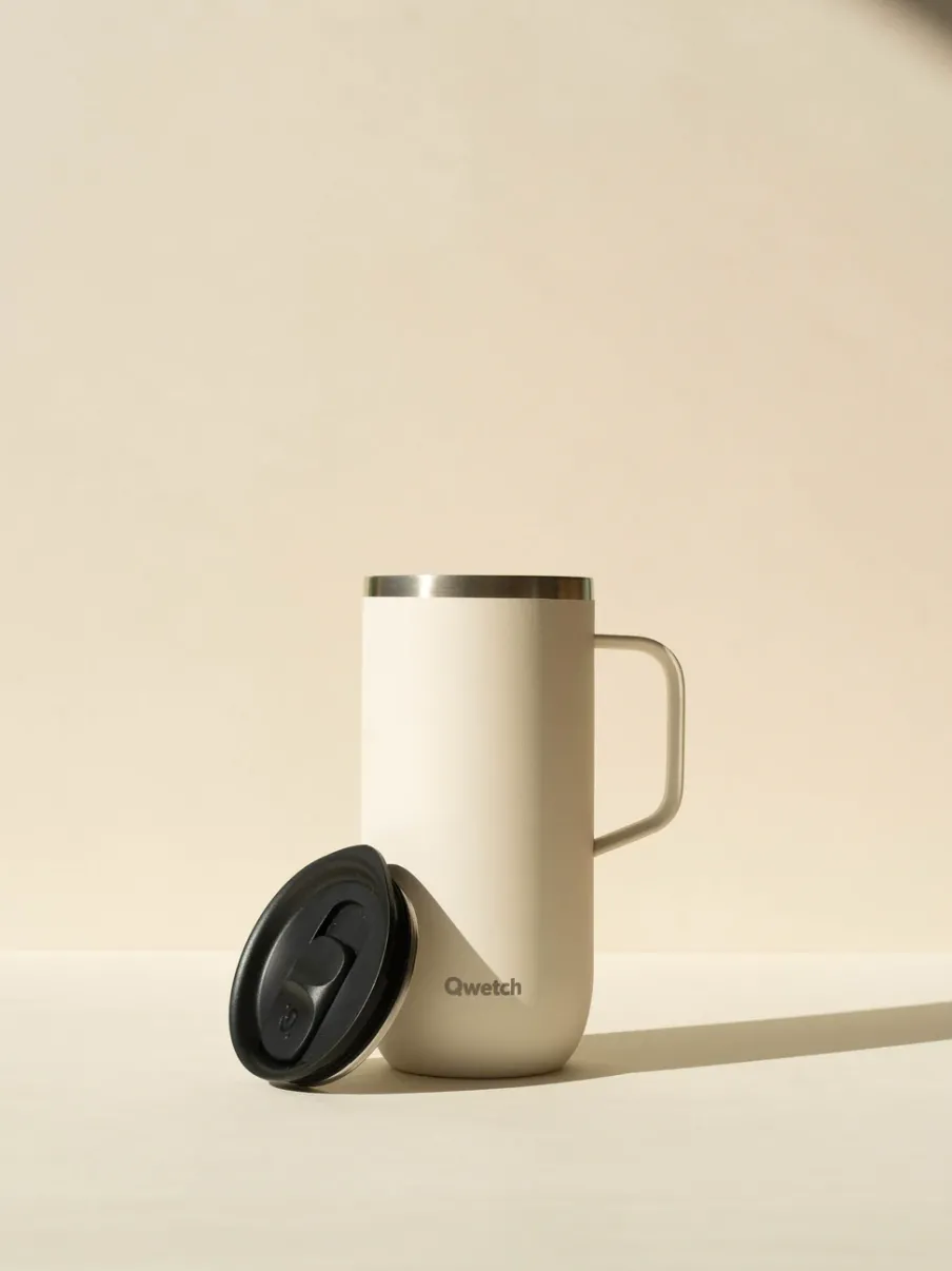 Qwetch Mug | Cold Cup isotherme - Bouchon slide