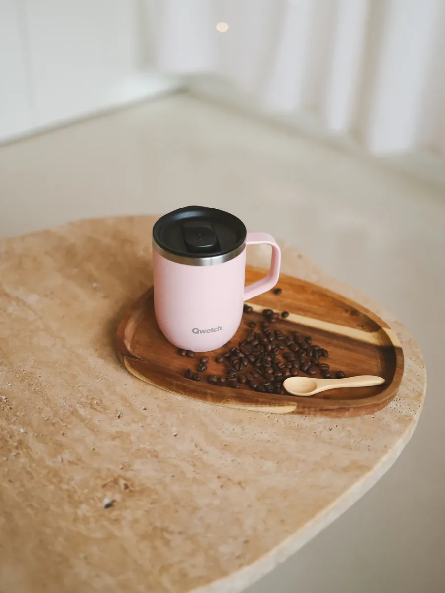 Qwetch Mug isotherme - Pastel Rose