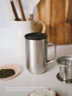 Qwetch Mug Tisanière isotherme -