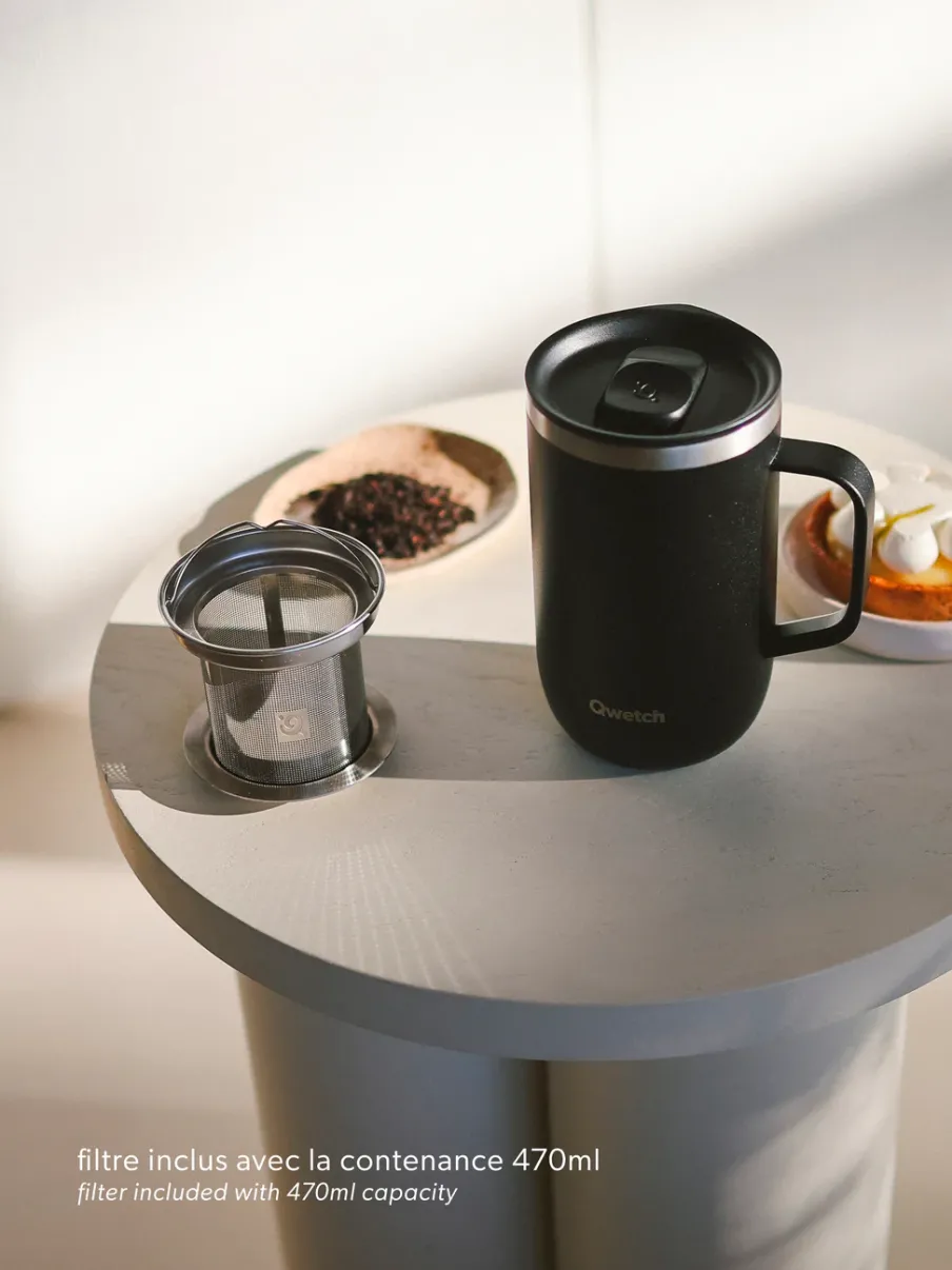 Qwetch Mug Tisanière isotherme - Matt