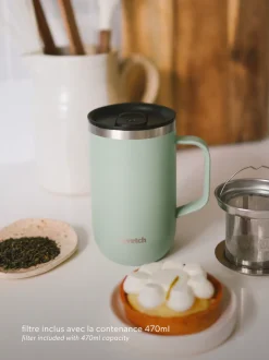 Qwetch Mug Tisanière isotherme - Matt