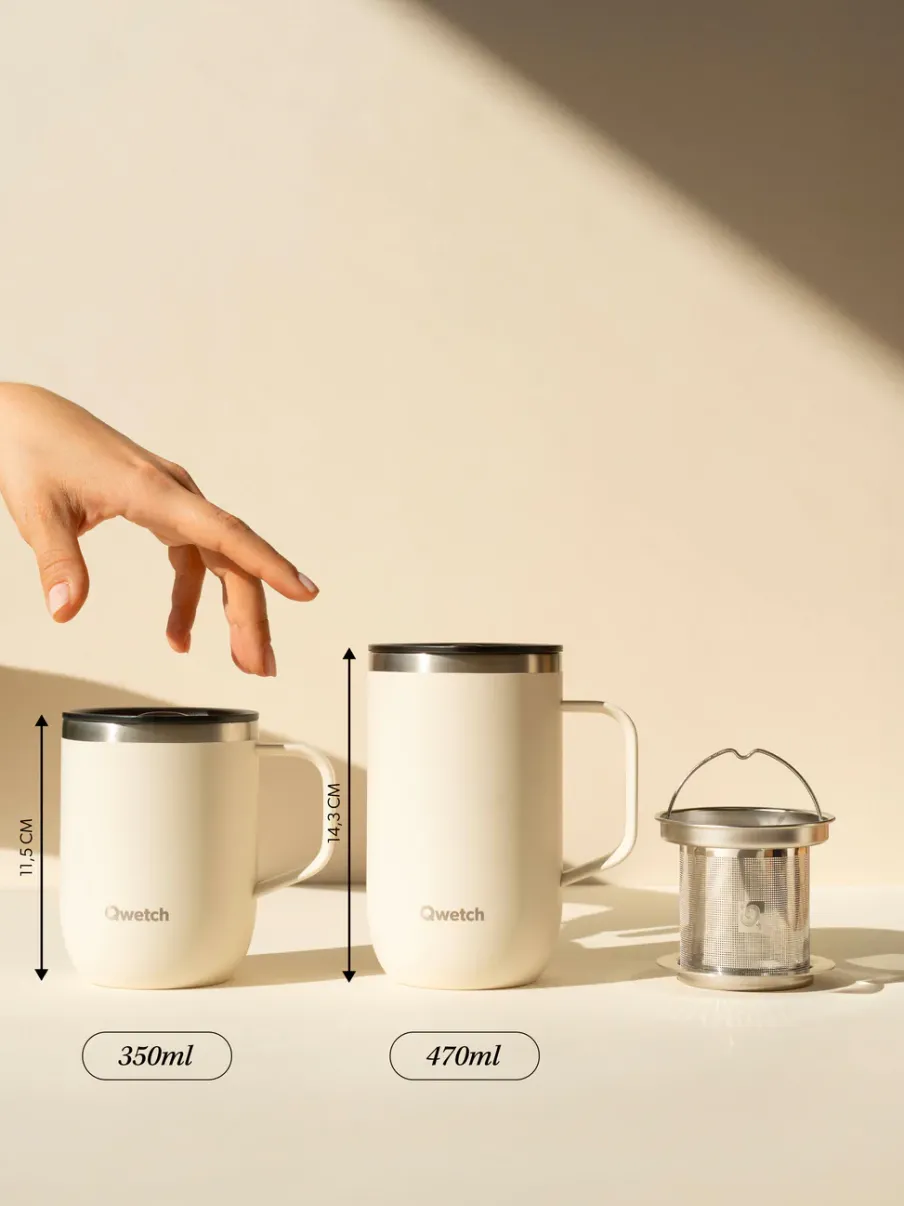 Qwetch Mug Tisanière isotherme - Matt