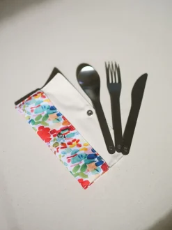 Qwetch Set de 3 couverts inox -