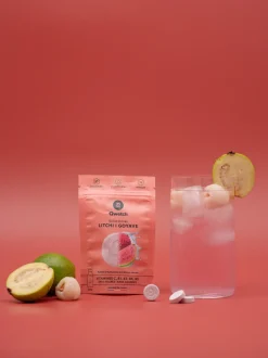 Qwetch Solid Drinks - Litchi Goyave