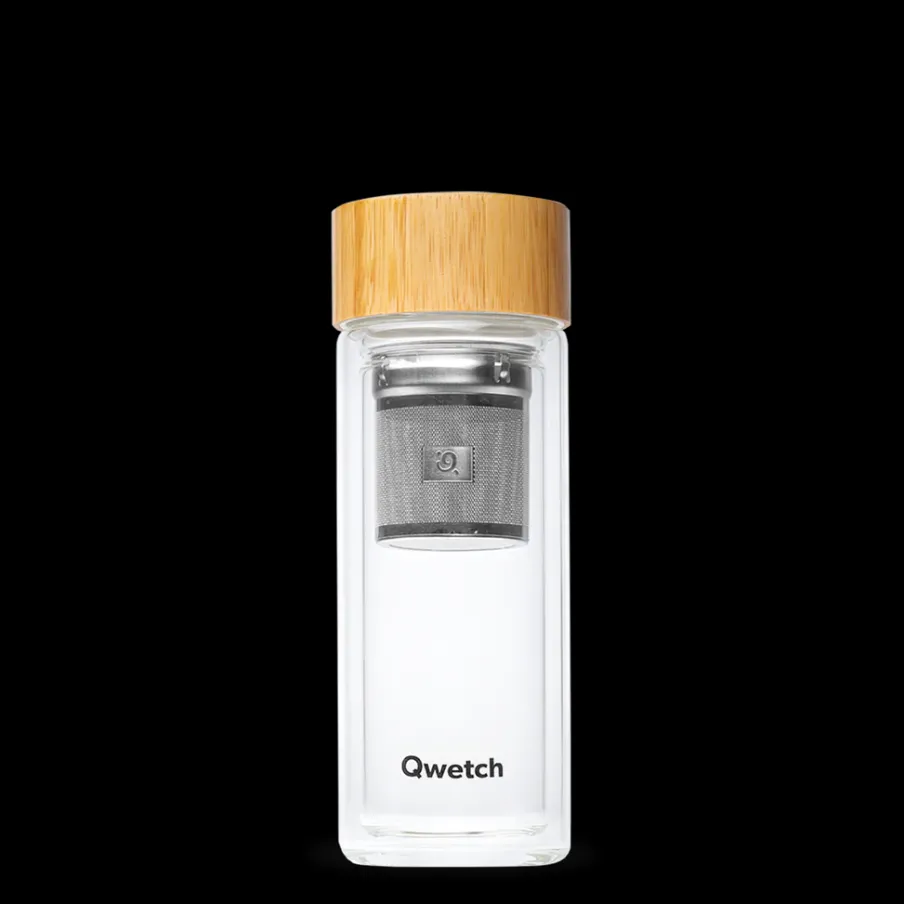 Qwetch Théière verre - Bouchon